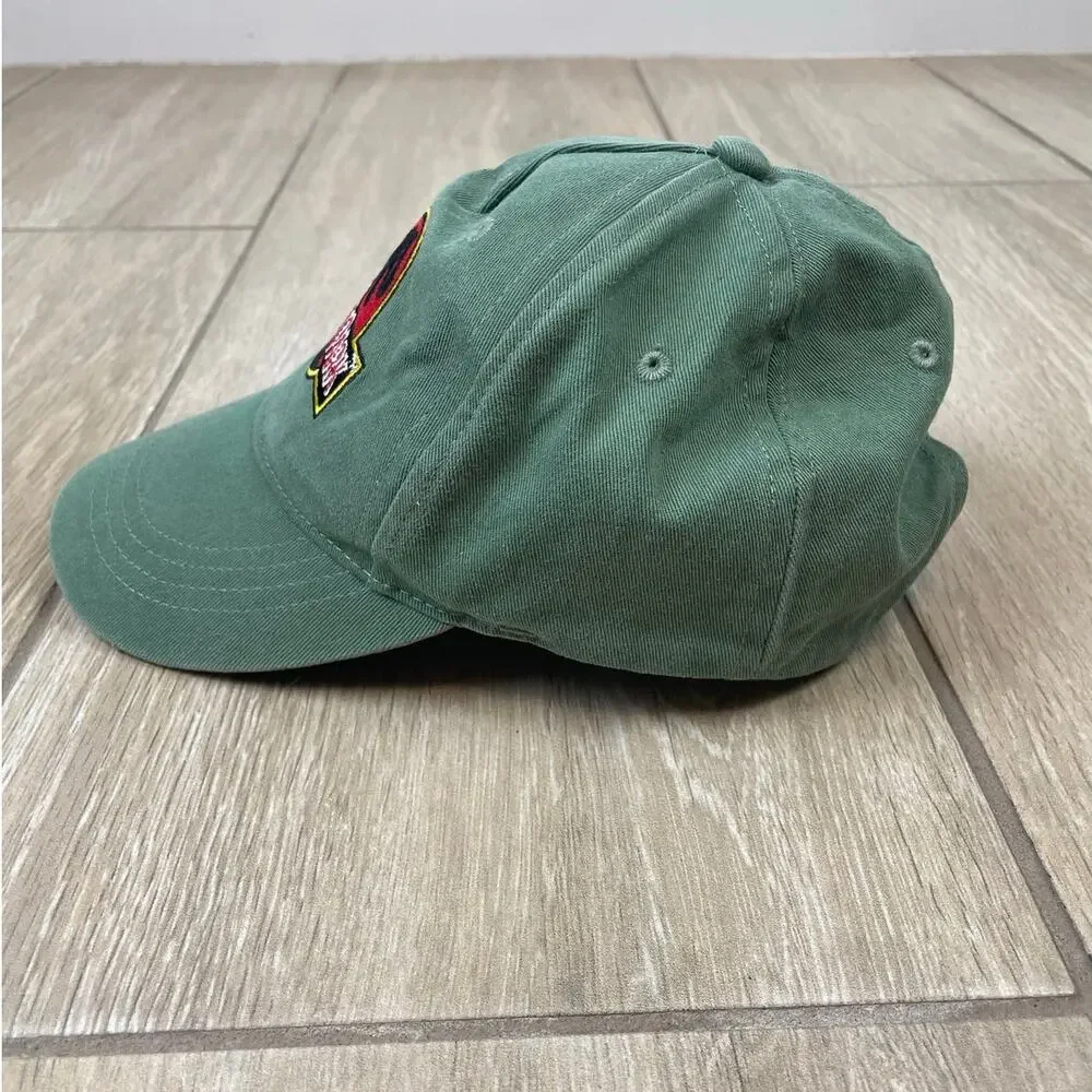 H&M LEGO Jurassic World Kids Snapback Hat Green Embroidered Logo Cap Size 5-7